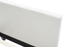 Κρεβάτι Nevil 100x200 PU χρώμα λευκό ματ
