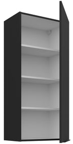 Κρεμαστό ντουλάπι Arianna 50 G 108 1F-Μαύρο