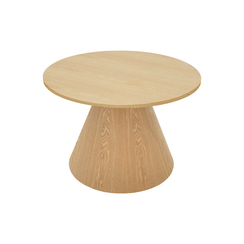 Τραπέζι σαλονιού Donda mdf-μέταλλο σε sonoma απόχρωση Φ60x46εκ
