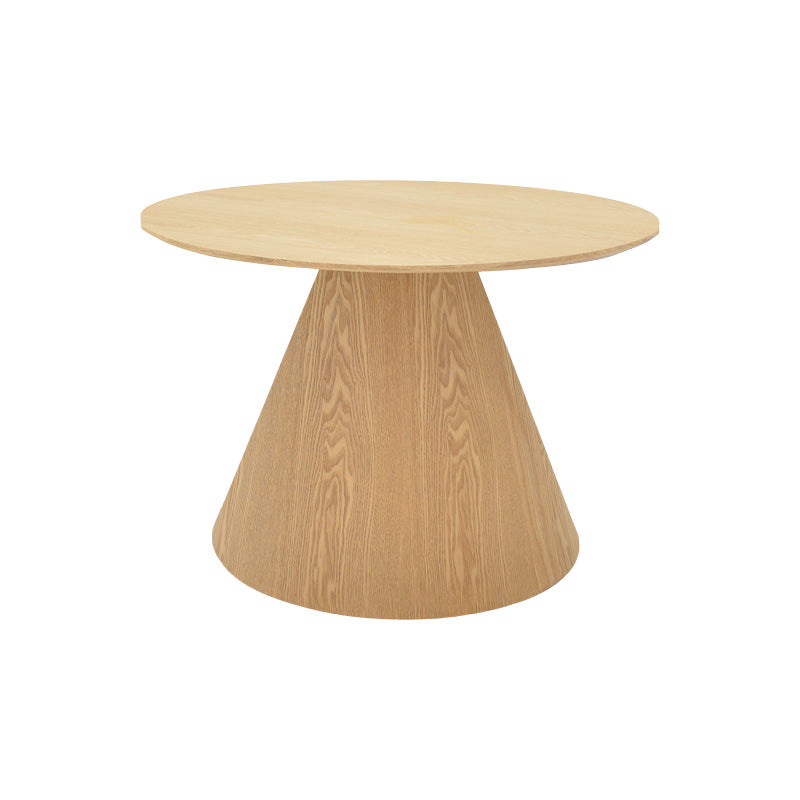 Τραπέζι σαλονιού Donda mdf-μέταλλο σε sonoma απόχρωση Φ60x46εκ