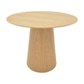 Tραπέζι Donda mdf sonoma Φ100x76εκ