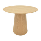 Tραπέζι Donda mdf sonoma Φ100x76εκ