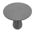 Tραπέζι Donda mdf μαύρο Φ100x76εκ