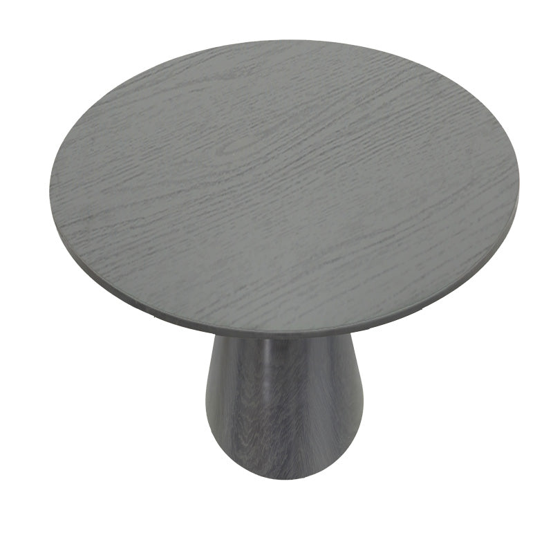 Tραπέζι Donda mdf μαύρο Φ100x76εκ