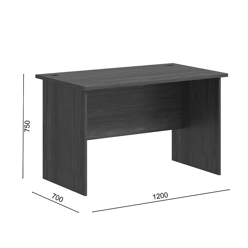 Γραφείο επαγγελματικό Fesialo wenge 120x70x75εκ