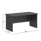 Γραφείο επαγγελματικό Fesialo wenge 150x75x75εκ