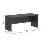 Γραφείο επαγγελματικό Fesialo wenge 180x75x75εκ