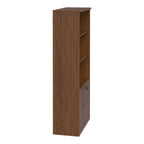 Βιβλιοθήκη γραφείου επαγγελματική Fesialo wenge 80x40x180εκ