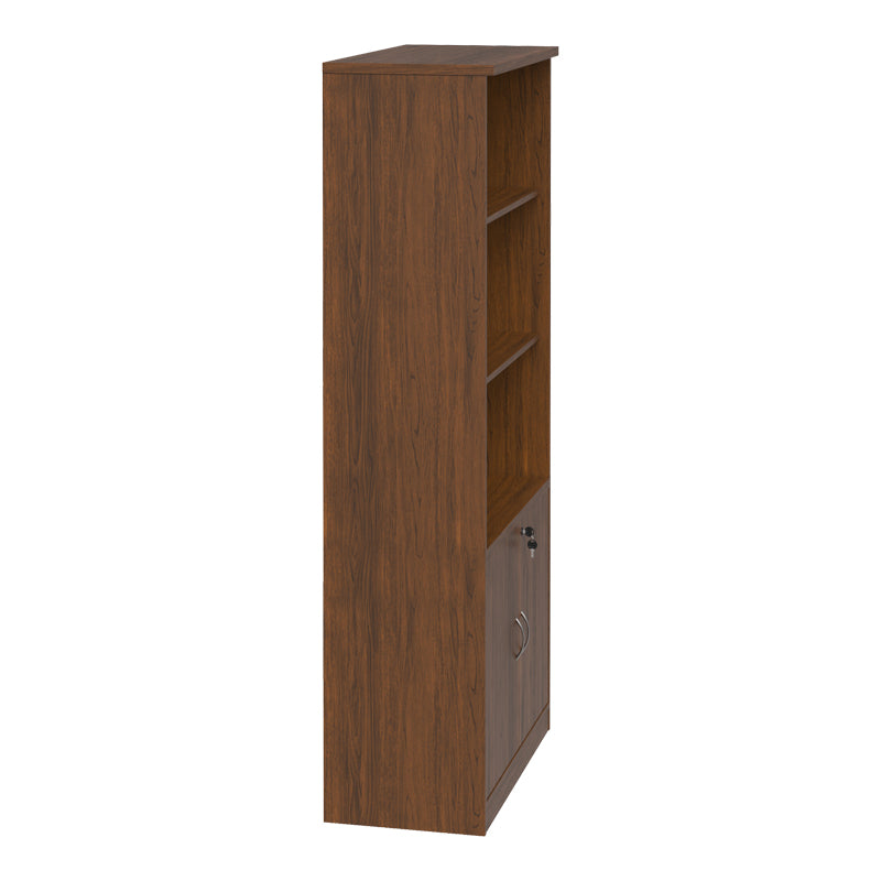 Βιβλιοθήκη γραφείου επαγγελματική Fesialo wenge 80x40x180εκ