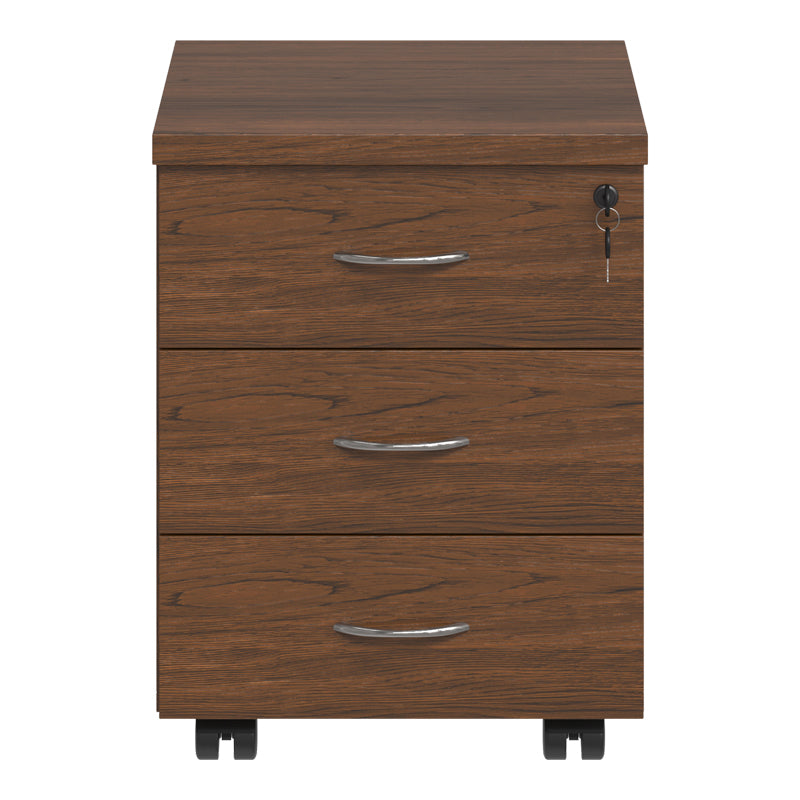 Συρταριέρα τροχήλατη επαγγελματική Fesialo wenge 39x47x52.5εκ