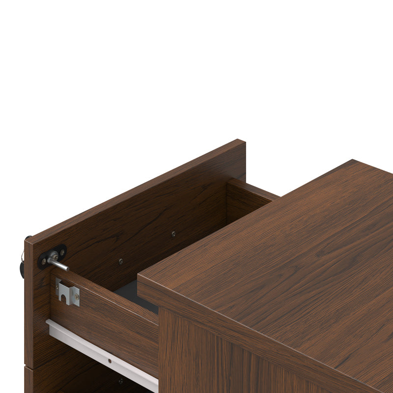 Συρταριέρα τροχήλατη επαγγελματική Fesialo wenge 39x47x52.5εκ