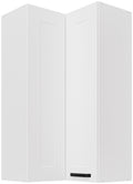 Κρεμαστό ντουλάπι γωνιακό Nelor 60x60 GN 108 2F-Λευκό