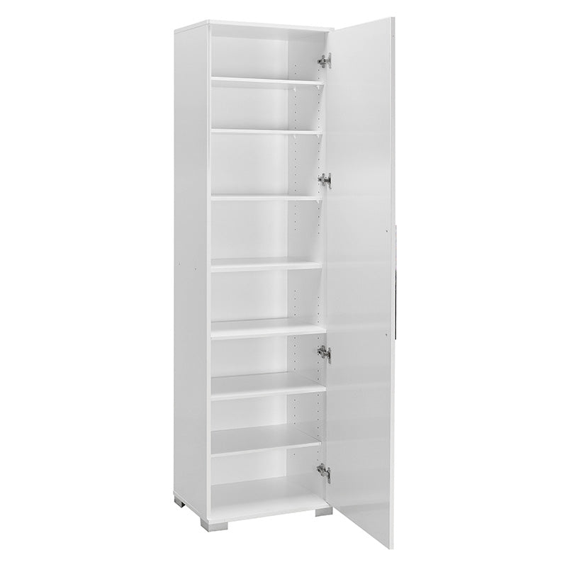 Στήλη Diamond1 λευκό gloss 50x35x187εκ
