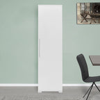 Στήλη Diamond1 λευκό gloss 50x35x187εκ