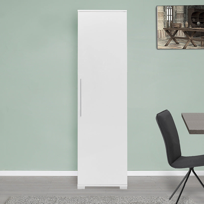 Στήλη Diamond1 λευκό gloss 50x35x187εκ