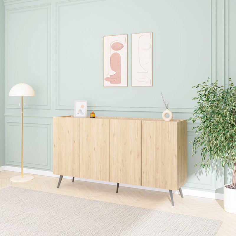 Μπουφές Kudro σε oak απόχρωση 180x43x100εκ