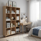 Βιβλιοθήκη FIRENZE χρώμα sonoma 107x28,6x178εκ