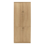 Ντουλάπα γραφείου επαγγελματική Amazon χρώμα sonoma 80x40x200εκ
