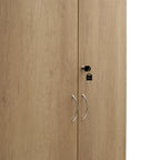 Ντουλάπα γραφείου επαγγελματική Amazon χρώμα sonoma 80x40x200εκ