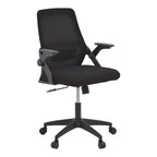 Καρέκλα γραφείου Reji mesh ύφασμα μαύρο 58x60x89-99εκ