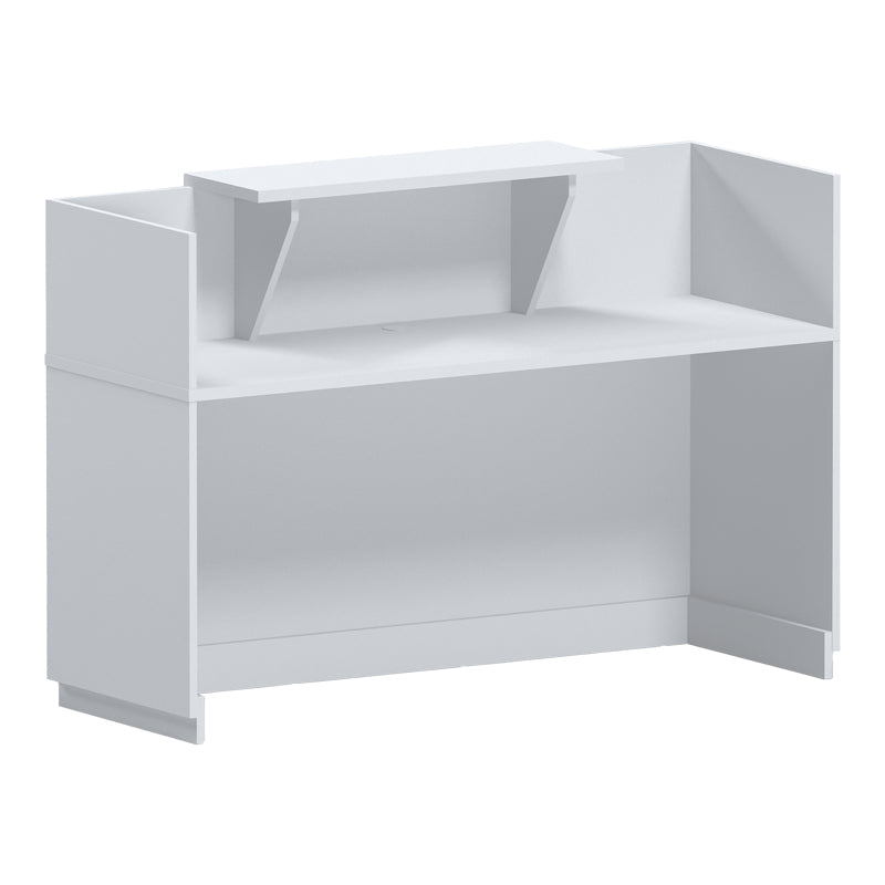 Γραφείο reception Lotus σε λευκή απόχρωση 180x70x110εκ