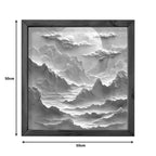 Πίνακας σε καμβά Jedia με ψηφιακή εκτύπωση 50x3.5x50εκ