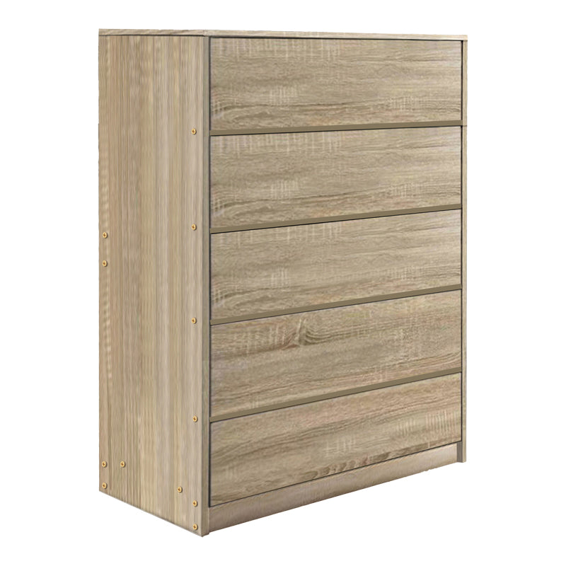Συρταριέρα Kuanger mdf σε φυσική απόχρωση 80x40x109εκ