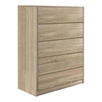 Συρταριέρα Kuanger mdf σε φυσική απόχρωση 80x40x109εκ