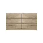 Συρταριέρα Kuanger mdf σε φυσική απόχρωση 120x40x70εκ