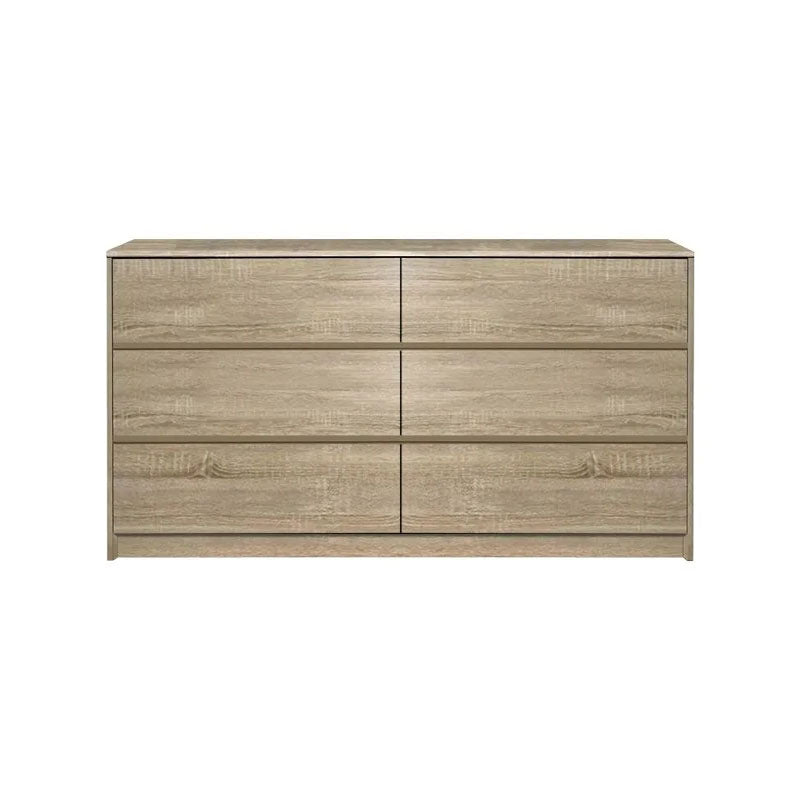 Συρταριέρα Kuanger mdf σε φυσική απόχρωση 120x40x70εκ