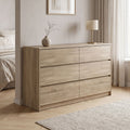 Συρταριέρα Kuanger mdf σε φυσική απόχρωση 120x40x70εκ