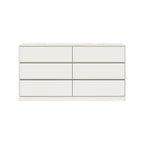Συρταριέρα Kuanger mdf σε λευκή απόχρωση 120x40x70εκ