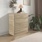 Συρταριέρα Kuanger mdf σε φυσική απόχρωση 80x40x89εκ