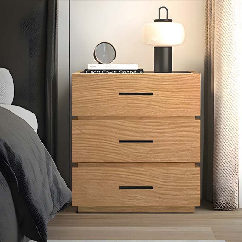 Κομοδίνο Sonlen mdf σε oak απόχρωση 60x40x66εκ