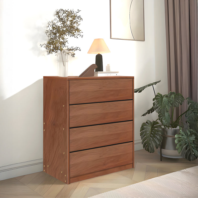 Συρταριέρα Kuanger mdf σε καρυδί απόχρωση 80x40x89εκ
