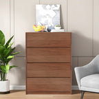 Συρταριέρα Kuanger mdf σε καρυδί απόχρωση 80x40x89εκ