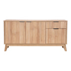 Μπουφές Hamea mdf σε φυσική απόχρωση 150x39,5x73εκ