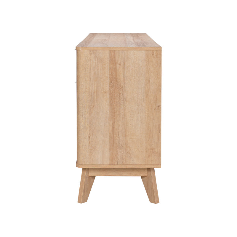 Μπουφές Hamea mdf σε φυσική απόχρωση 150x39,5x73εκ