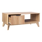 Τραπέζι σαλονιού Hamea mdf σε φυσική απόχρωση 110x55,2x45εκ