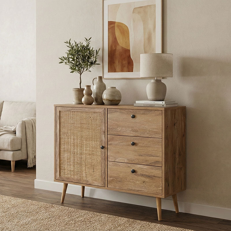 Μπουφές Oslo σε sonoma απόχρωση 85x39x79εκ