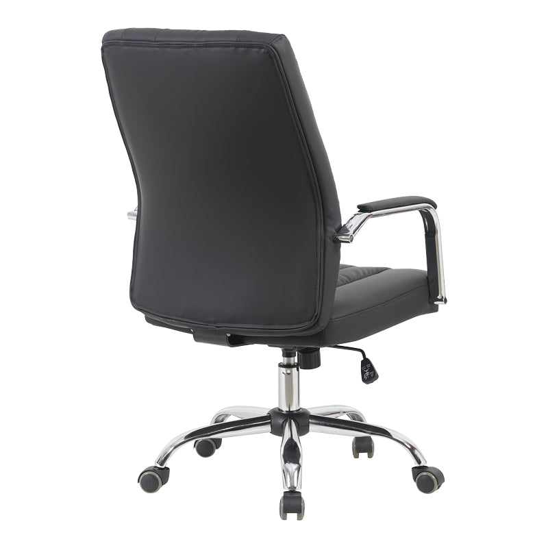 Καρέκλα γραφείου διευθυντή Mido pu μαύρο 58x71x100-106εκ