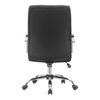 Καρέκλα γραφείου διευθυντή Mido pu μαύρο 58x71x100-106εκ