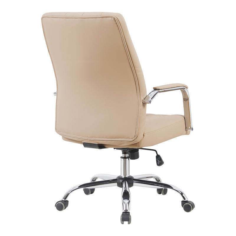 Καρέκλα γραφείου διευθυντή Mido pu cappuccino 58x71x100-106εκ