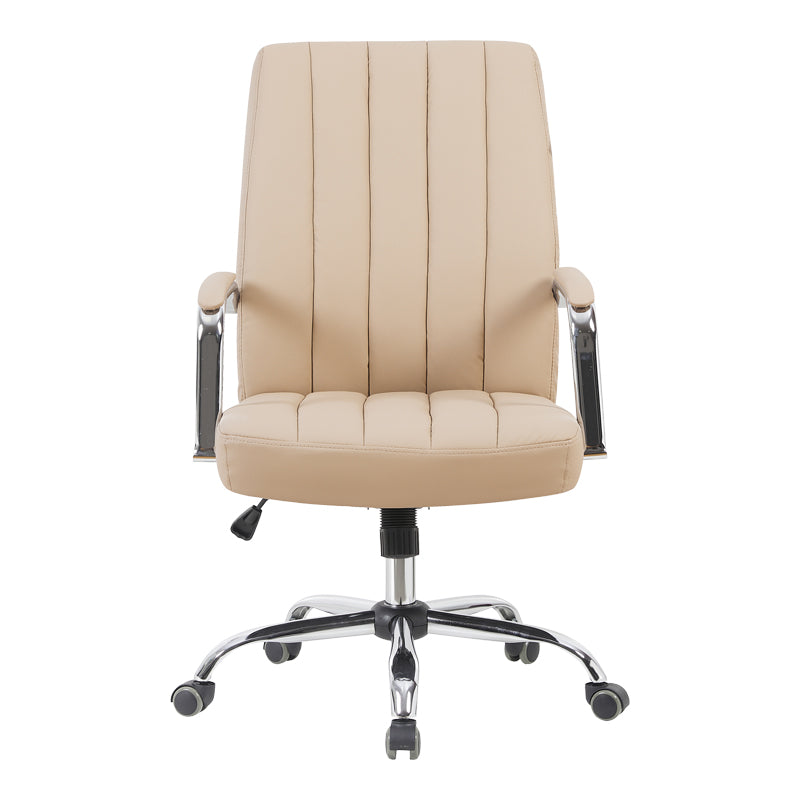 Καρέκλα γραφείου διευθυντή Mido pu cappuccino 58x71x100-106εκ