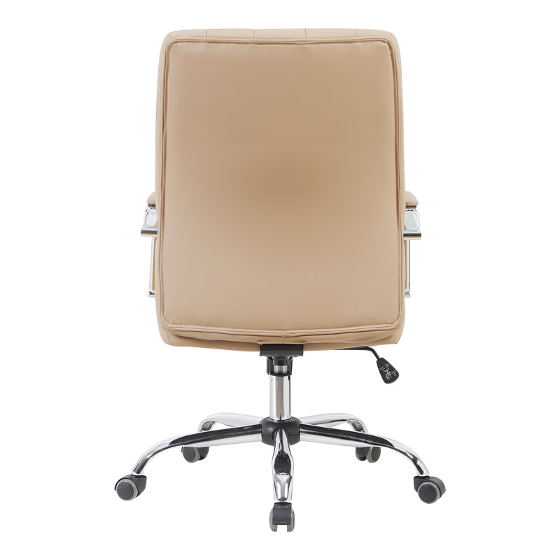 Καρέκλα γραφείου διευθυντή Mido pu cappuccino 58x71x100-106εκ
