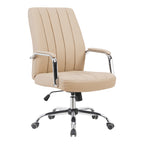Καρέκλα γραφείου διευθυντή Mido pu cappuccino 58x71x100-106εκ