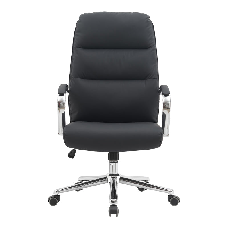 Καρέκλα γραφείου διευθυντή Normie pu μαύρο 58x65x103-111εκ