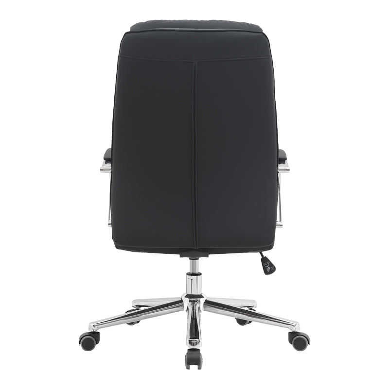 Καρέκλα γραφείου διευθυντή Normie pu μαύρο 58x65x103-111εκ