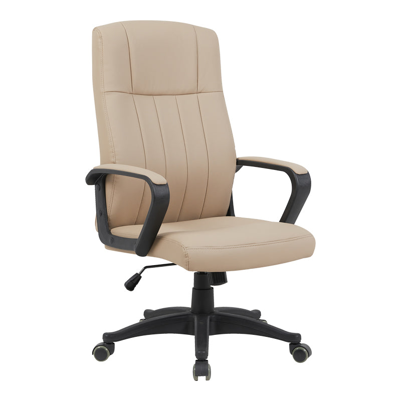 Καρέκλα γραφείου διευθυντή Roby pu cappuccino 60x70x102-110εκ