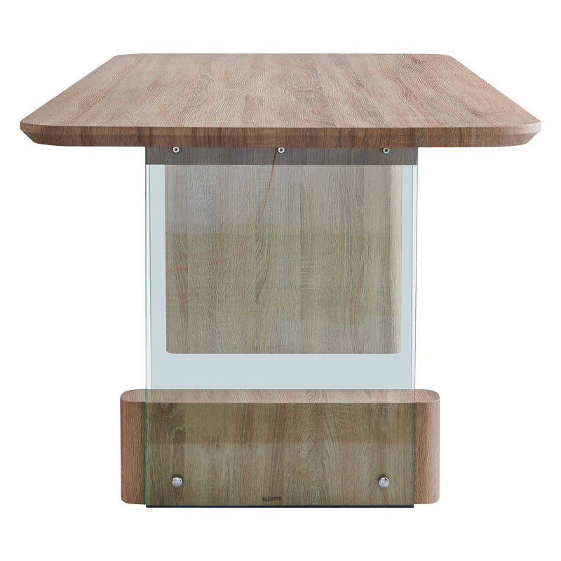 Tραπέζι Faghan καφέ mdf 180x90x76εκ